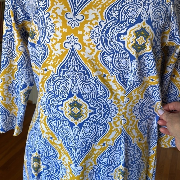 J. McLaughlin | Paisley Print Catalina Cloth Dress in S - Picture 4 of 8